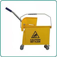 Janitorial Supplies Mop Bucket - Residential Small Mop Bucket w/ Wringer